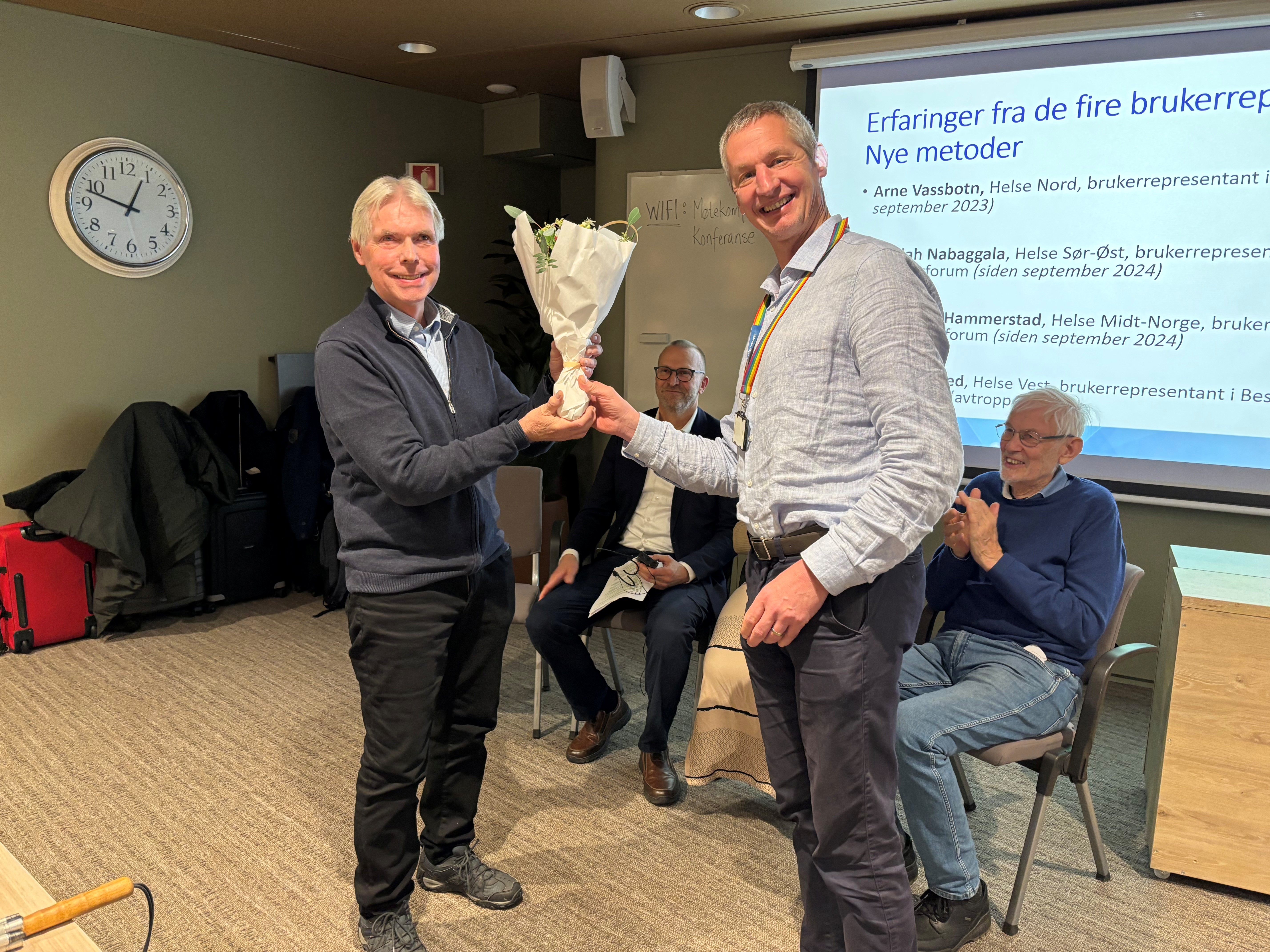 Henrik Aasved takkes av som brukerrepresentant etter fire år i Bestillerforum